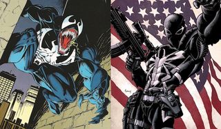 Eddie Brock and Flash Thompson Venoms