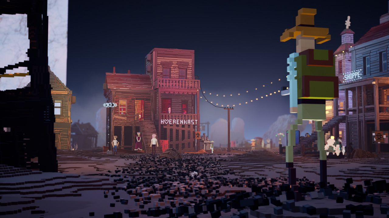 Erosion gameplay screenshot.