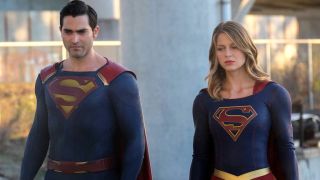 Clark and Kara on Supergirl