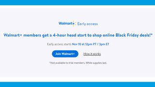 Walmart Black Friday early access