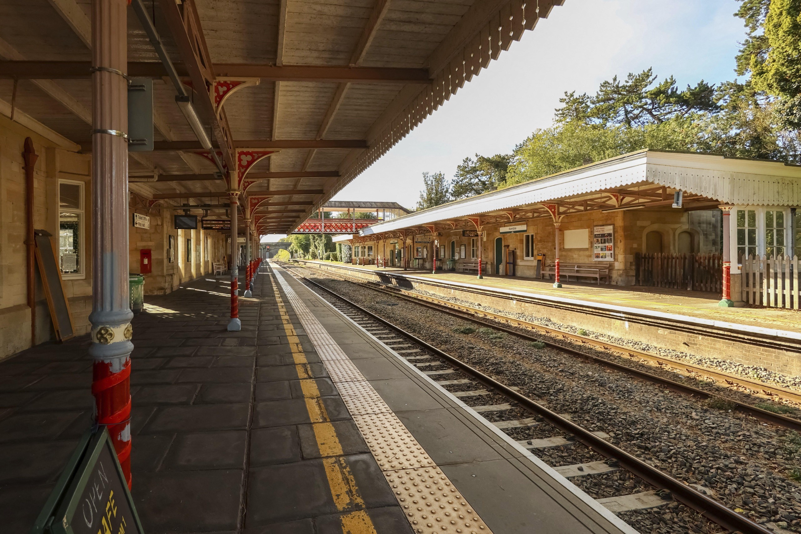 Kemble station in Gloucestershire