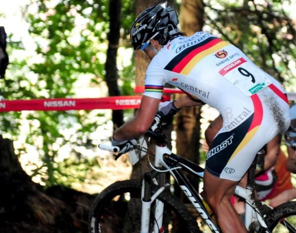 Sabine Spitz (Central Ghost) cornering