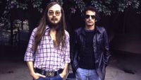 Walter Becker and Donald Fagen of Steely Dan, 1977 