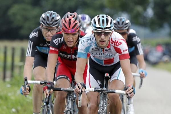 Jelle Vanendert (Omega Pharma-Lotto) was working for Philippe Gilbert.