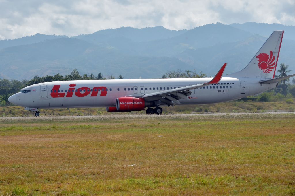 A Lion Air plane.