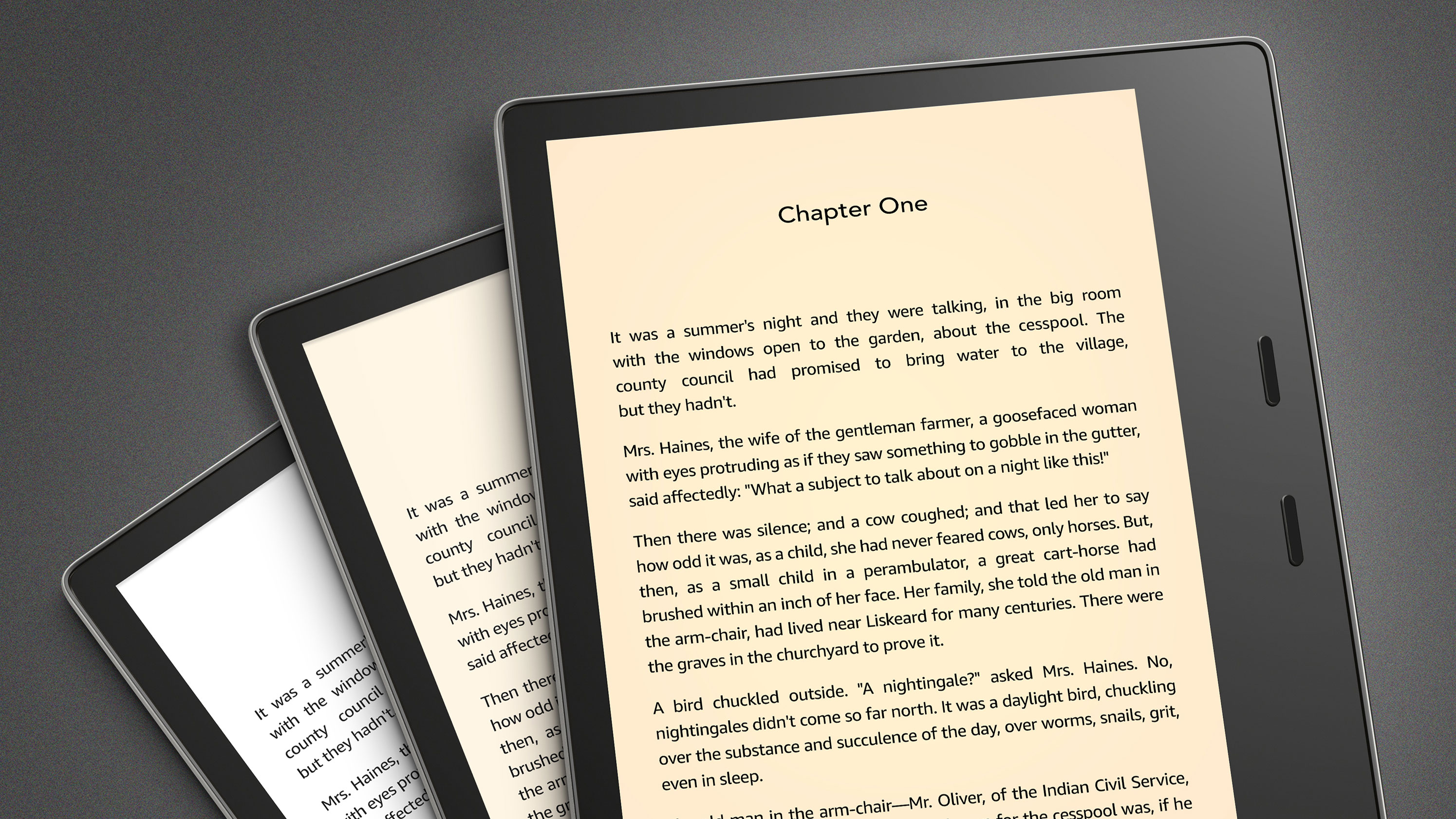 International Version – Kindle Oasis – Now with adjustable warm light - 8  GB, Graphite