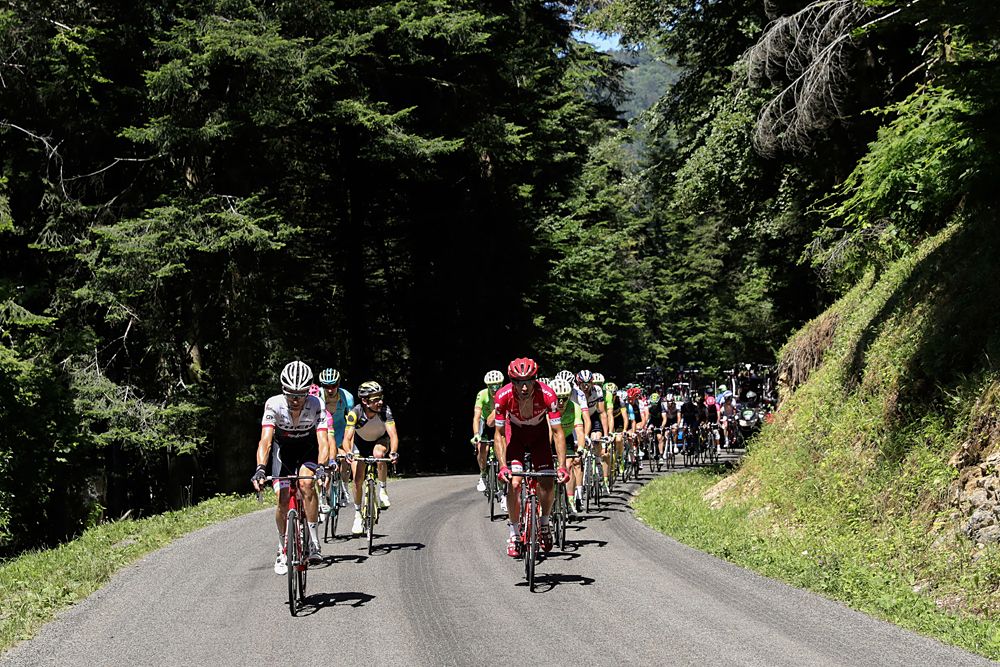 A large breakaway escaped on stage 15