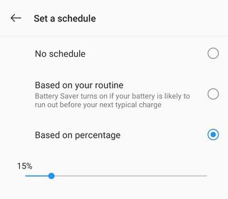 Battery Saver Settings on OnePlus 8 Pro
