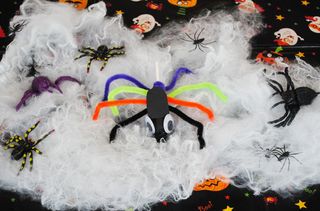 Halloween crafts for kids spiders