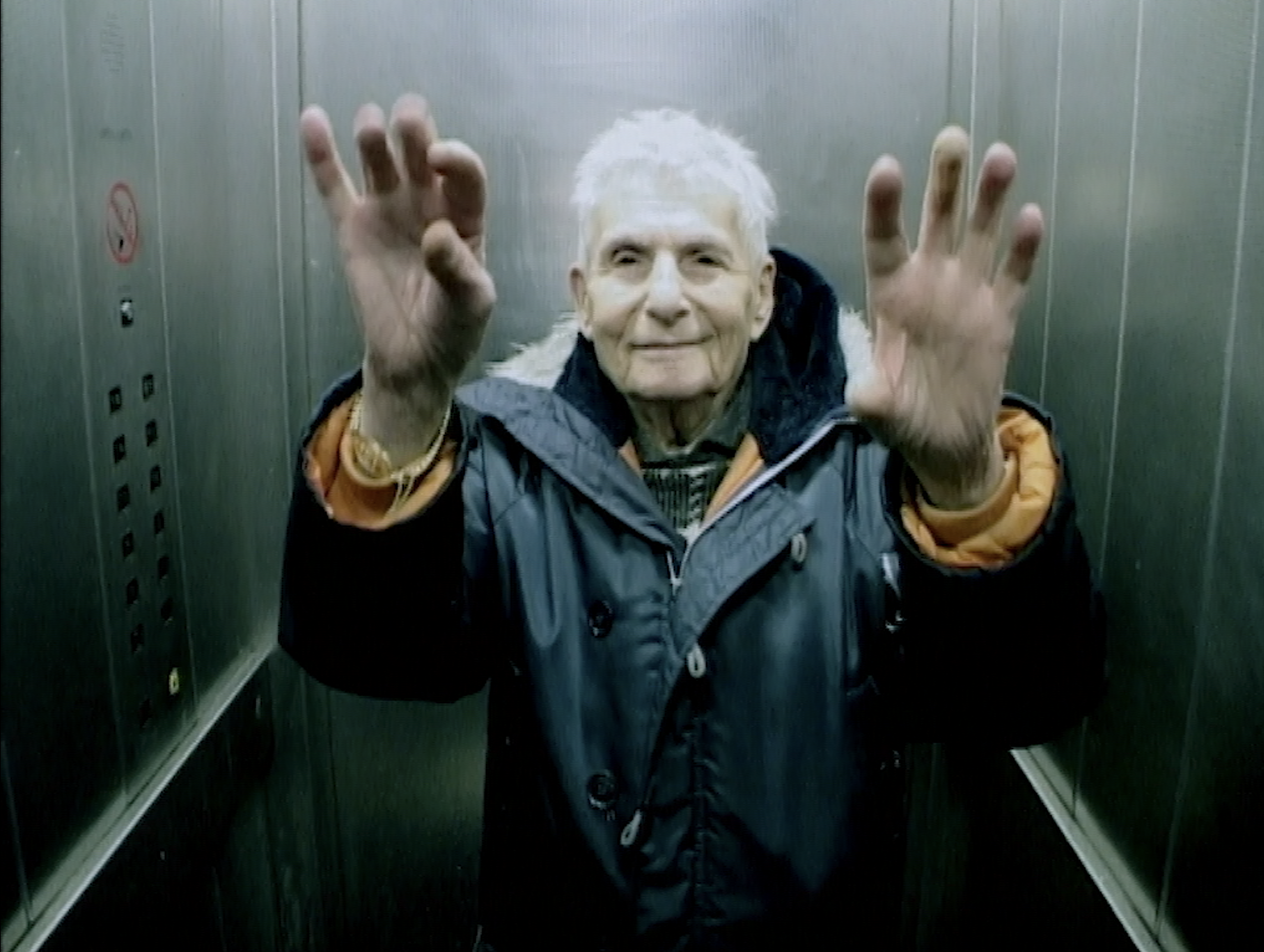 stills from marc issacs short film, 'lift'