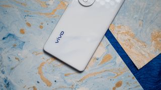 Vivo V40 Pro back view with Vivo logo