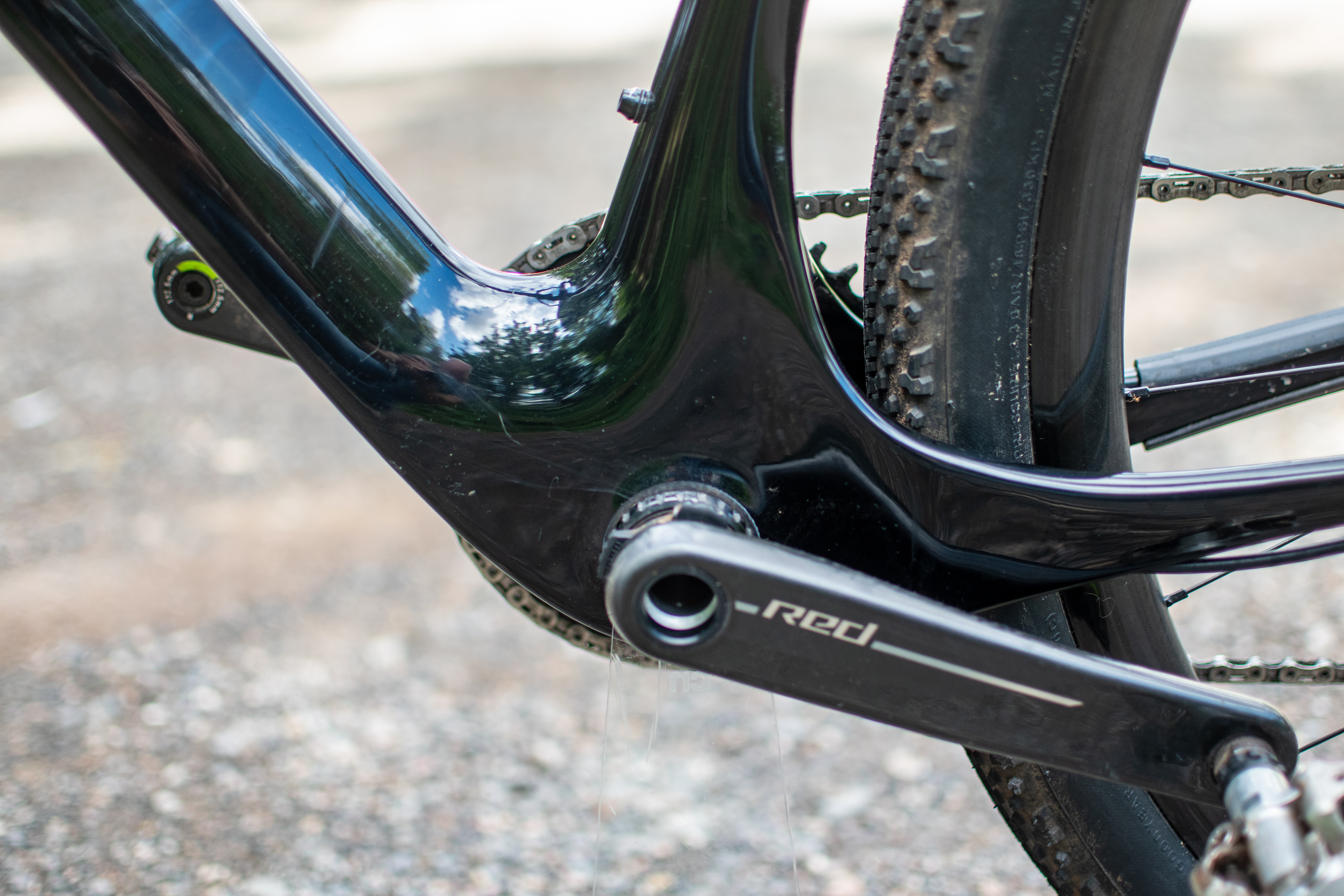 A Lauf Siegla bottom bracket shell