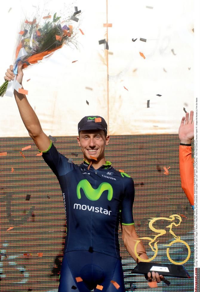 Adriano Malori (Movistar) won another time trial today