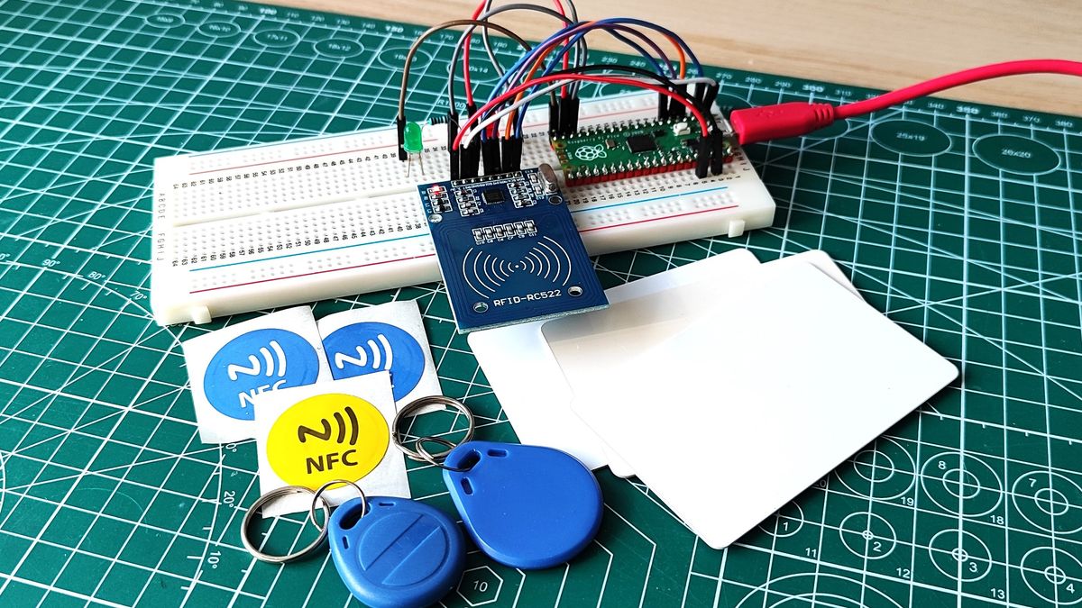 How to use an RFID reader with a Raspberry Pi Pico