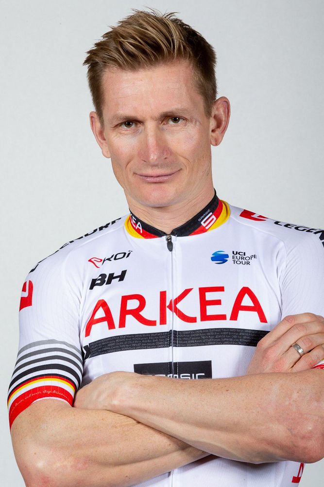 Andr&eacute; Greipel in the 2019 Ark&eacute;a Samsic kit