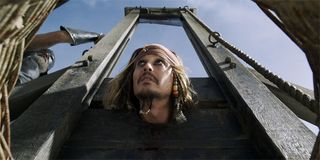 Captain Jack Sparrow Guillotine Pirates of the Caribbean Dead Men Tell No Tales