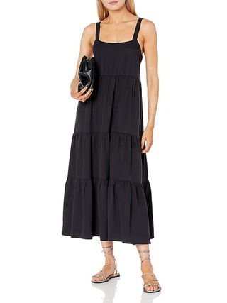 The Drop, Britt Tiered Maxi Tent Dress