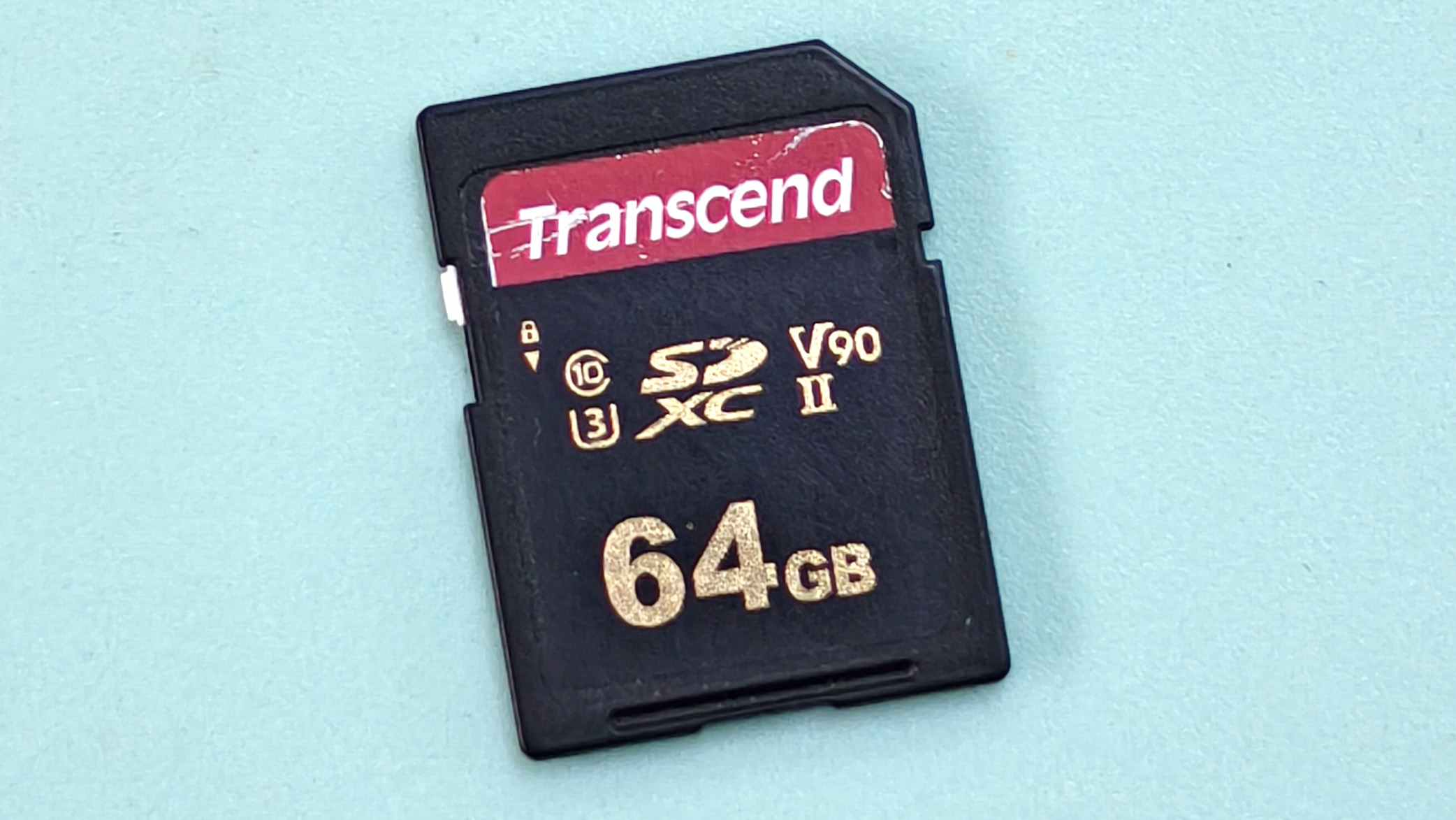 Transcend SDXC UHS-II U3 card
