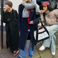 Collage of Women Wearing Adidas Sneakers