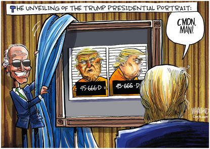 Political Cartoon.