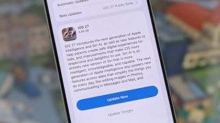 iOS 27 installation