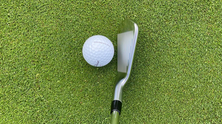 Titleist T200 2023 iron at address