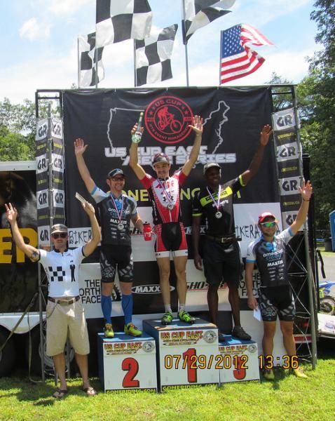 Ryan Woodall and Robert Marion were two riders on the podium