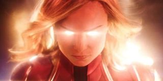 Captain Marvel glowing 2019 movie