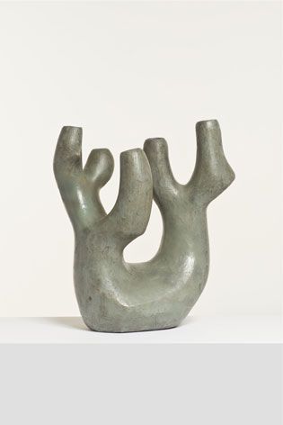 Glazed pottery vase, by Valentine Schlegel, 1955