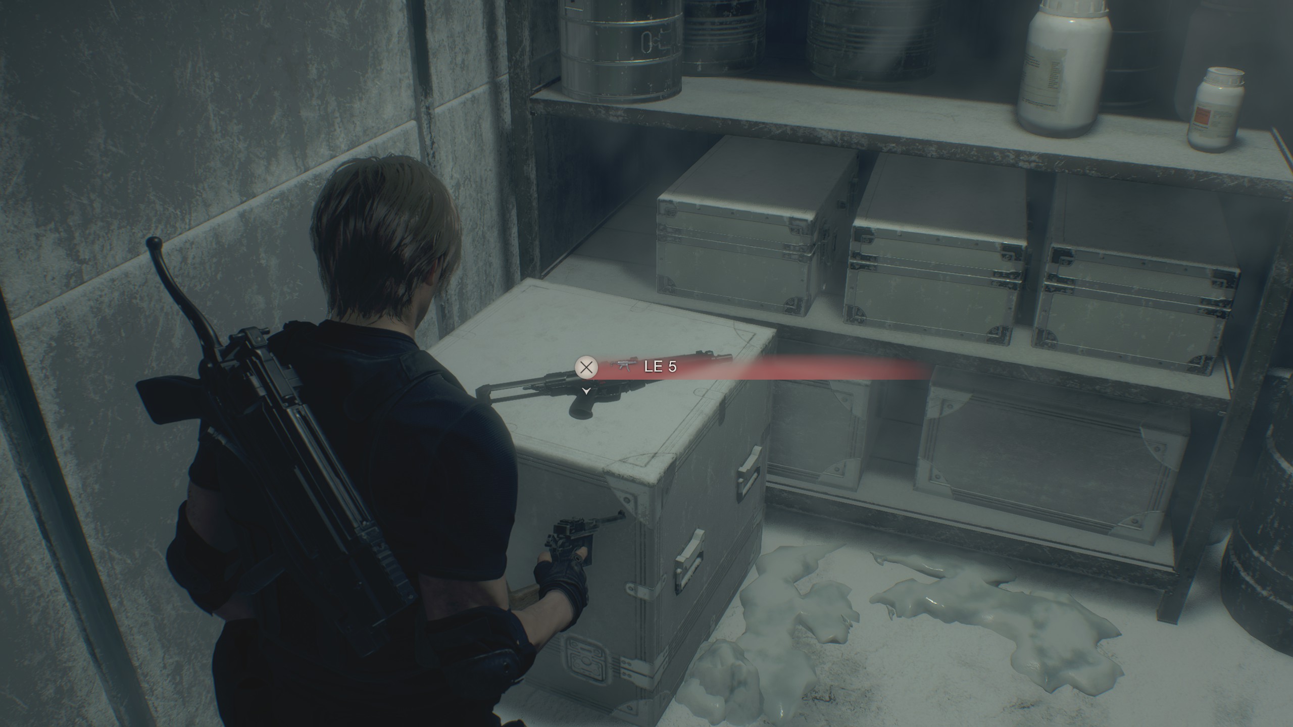 Resident Evil 4 Remake secret weapons - LE 5 in a freezer