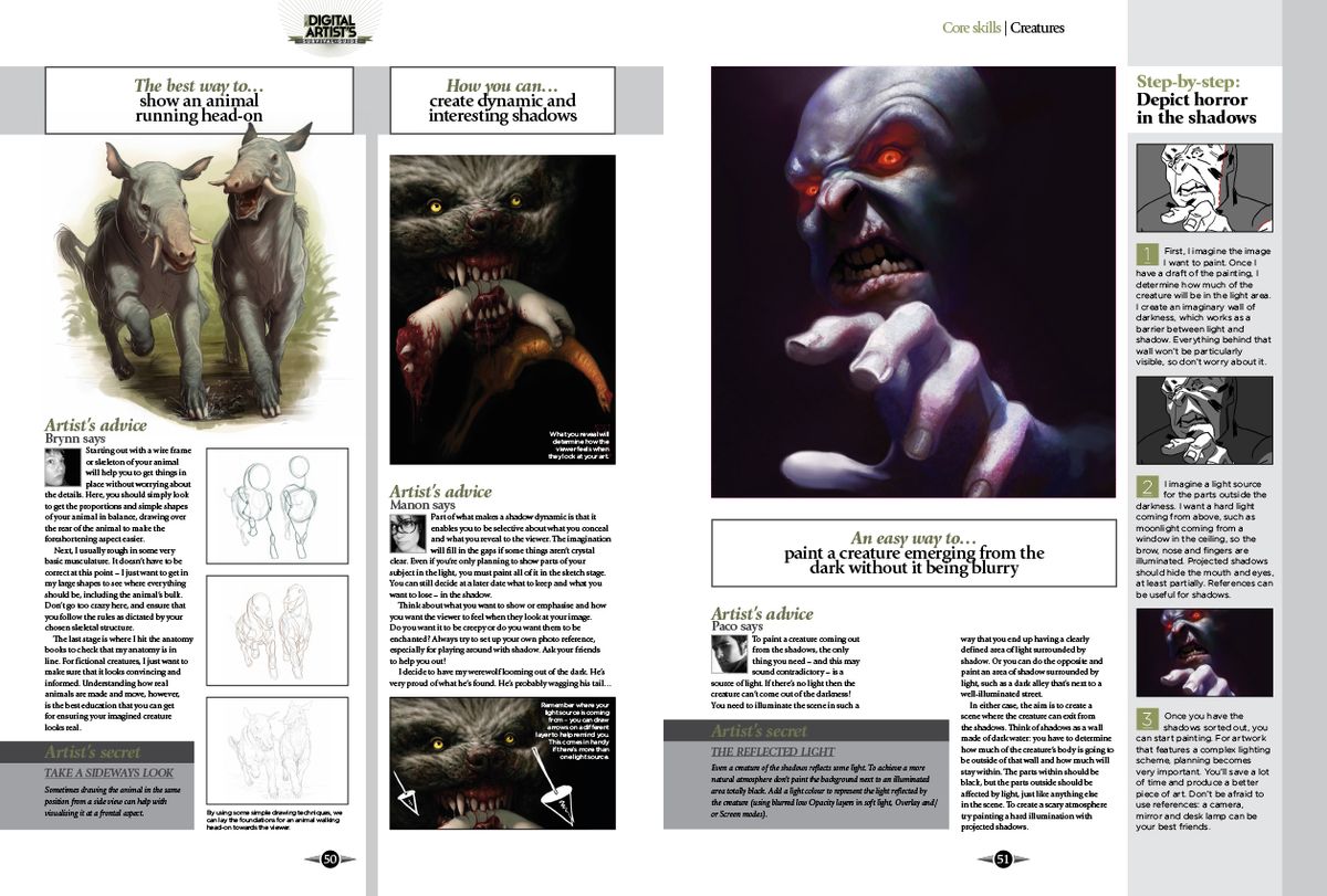 If your creatures lack visual interest or impact, then our pro artists will help you get your designs back on track