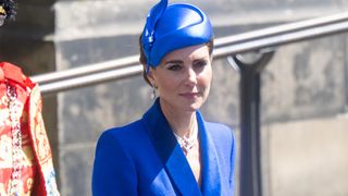 Princess Catherine arrives at a national service of thanksgiving and dedication