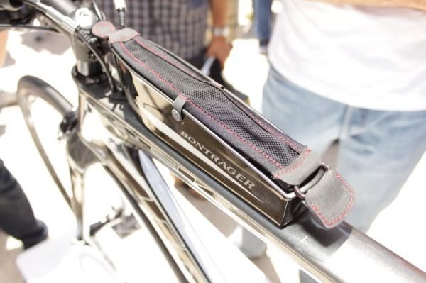 Trek's SpeedBox top tube organiser.