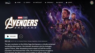 Disney Plus review: Avengers Endgame