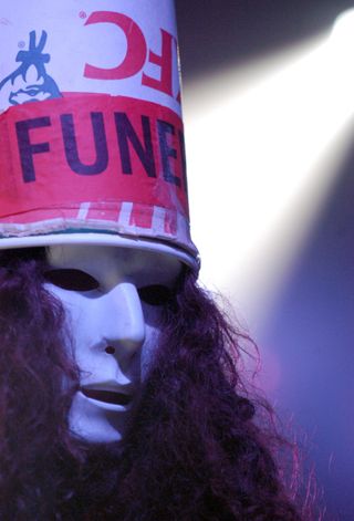 "If I had my own chicken coop," said Buckethead, "I could play a lot better."