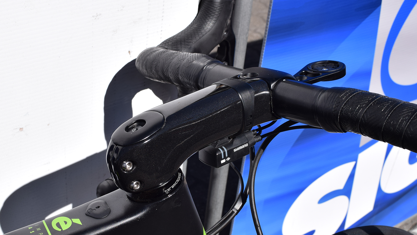 New aero road stem from ENVE spotted at Tour Down Under - Gallery