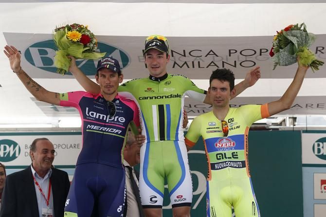 Elia Viviani (Cannondale) wins the Coppa Bernocchi