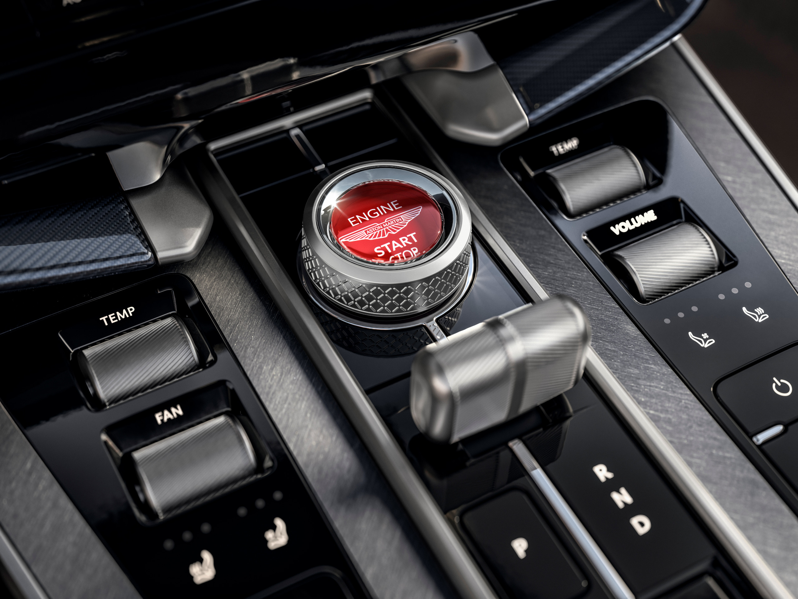 Interior detail of the Vanquish 25