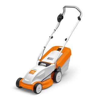 Testing the Stihl RME 235 Electric Lawn Mower at home 
