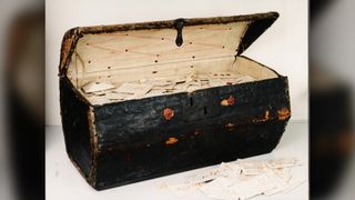 A seventeenth-century trunk that was bequeathed to the Dutch postal museum in the Hague contained thousands of letters that were sent from all over Europe and were never delivered.