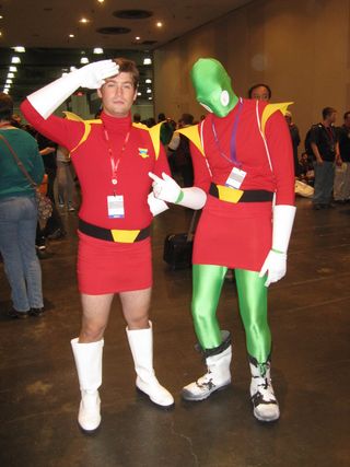 Zapp Brannigan and Kif ("Futurama")