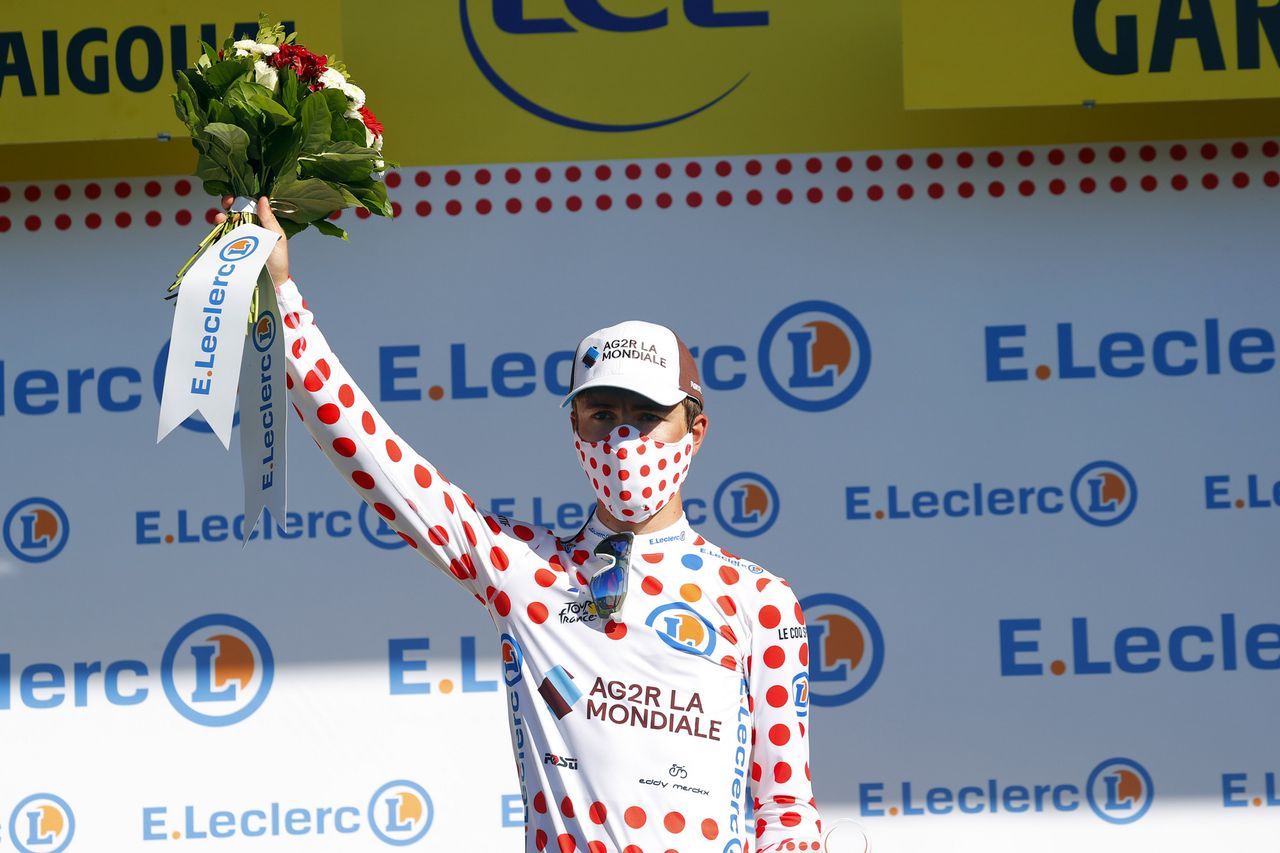 Tour de France 2020 - 107th Edition - 5th stage Le Teil - Mont Aigoual 191 km - 03/09/2020 - Benoit Cosnefroy (FRA - AG2R - La Mondiale) - photo POOL Luca Bettini/BettiniPhoto&Acirc;&copy;2020
