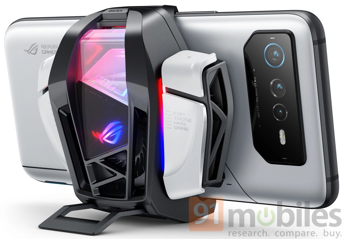 ASUS ROG Phone 6 leaked image cooling fan
