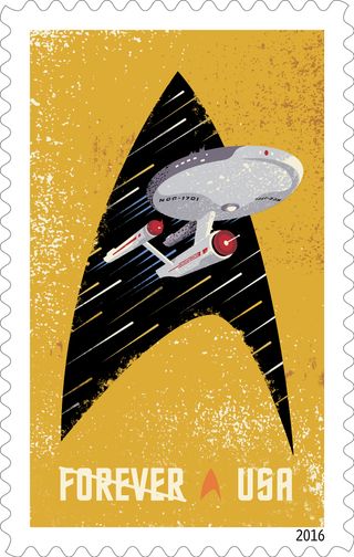 Star Trek' 50th Anniversary Postage Stamps: USPS Photos | Space