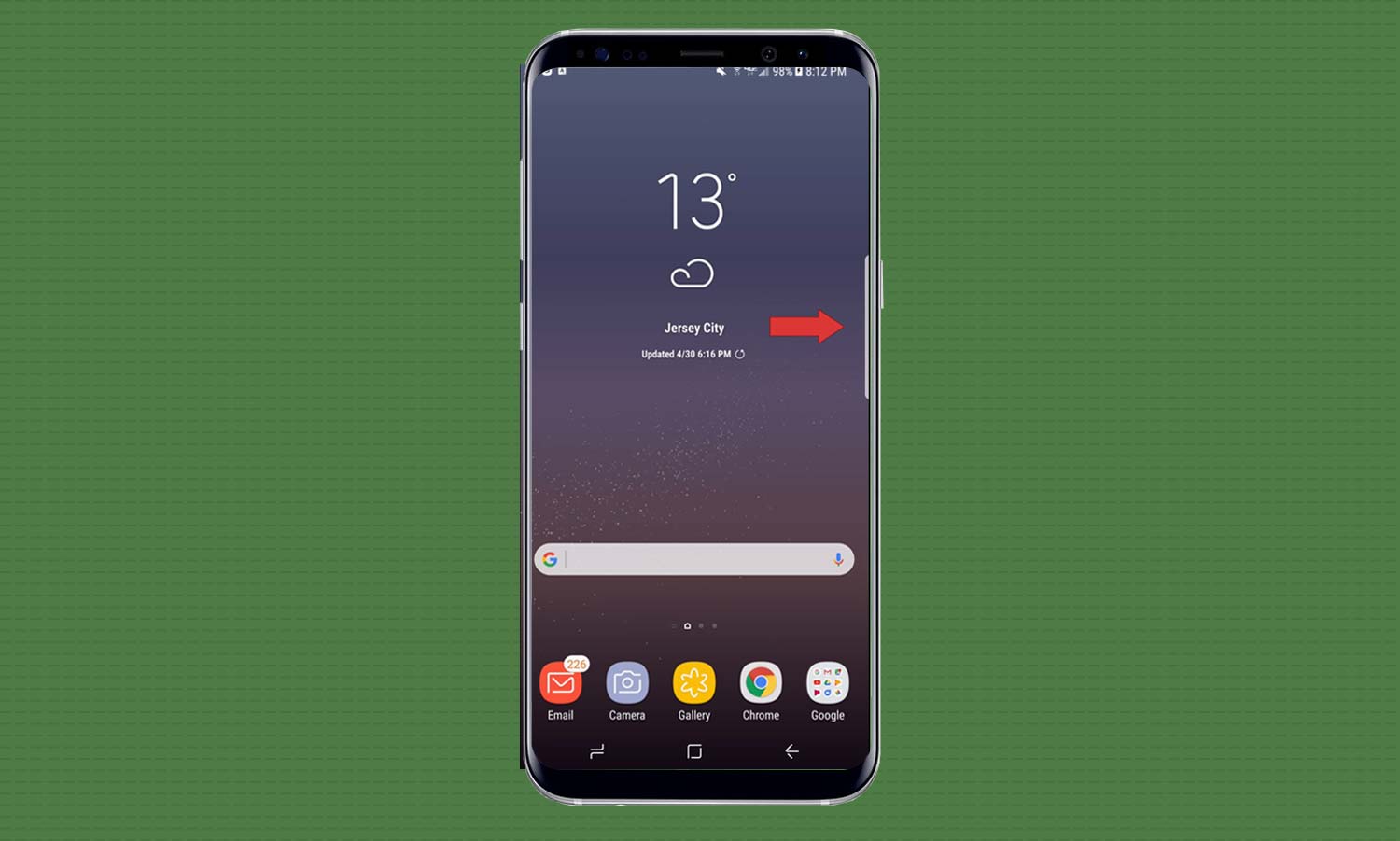 How to Take a Screenshot with the Galaxy S8 - Samsung Galaxy S8 User