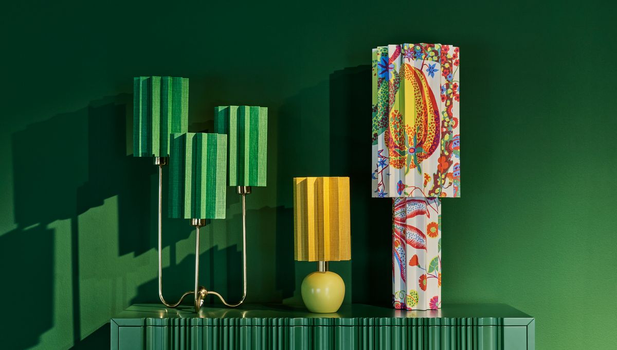 Pleated for Frank' at Svenskt Tenn is a homage by Folkform | Wallpaper