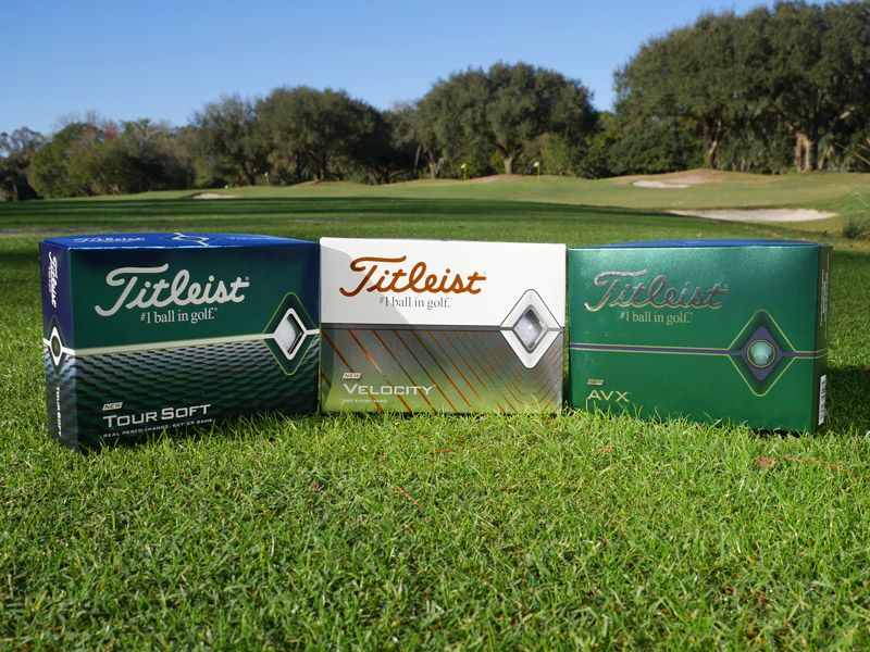 Titleist 2020 Balls Test