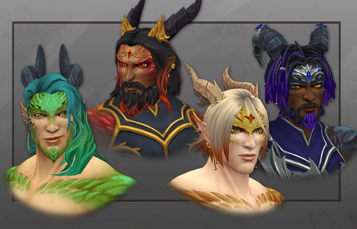 Dracthyr concept art (visage form)