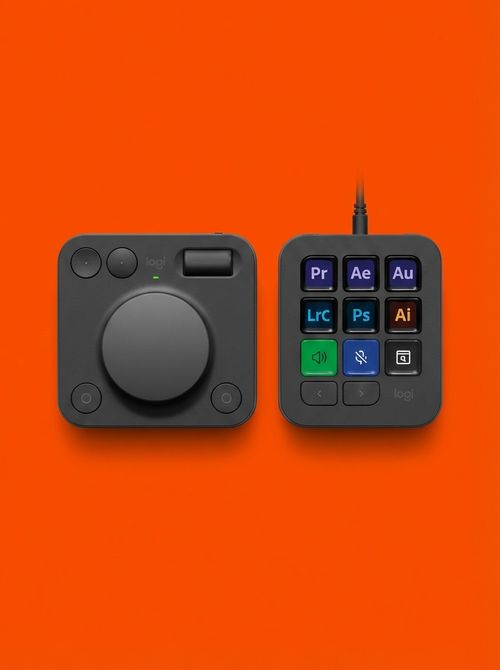 MX Creative Console, 9 Customisable LCD Keys, Stream Deck