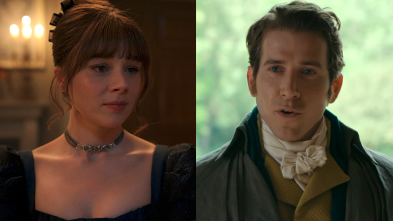 ブリジャートンのクラウディア・ジェシーとクリス・フルトン